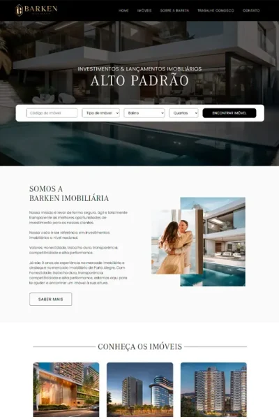 Site Imobiliaria Barken